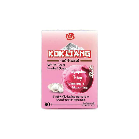 Kokliang White Pearl Herbal Soap Whitening and Nourishing 90 g