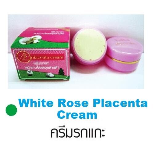 10X White Rose Placenta Cream White face reduce dark spots Dull skin problem