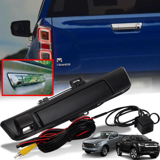 Tailgate Black Handle Rear Camera For Isuzu D-Max Mazda BT50 Pickup Ute 2021-22