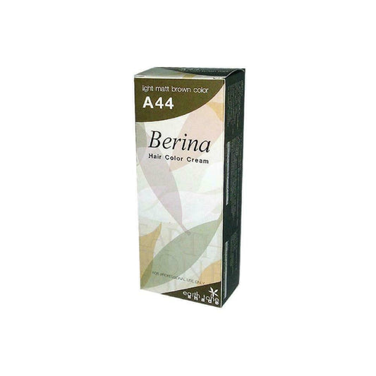 Berina Hair Color Cream A44 Light Matt Blonde 60 ml Hair Dye Permanent Fashion