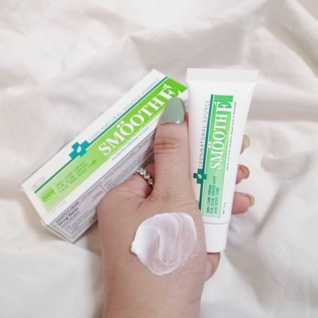 Smooth E Vitamin E Aloe Vera Facial Body Scars Stretch Mark Reducer Cream 100 g.