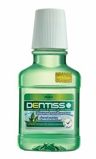 Mistine Dentiss Herbal Extracted Mouthwash Reduce Decay And Bacteria 150 ml.