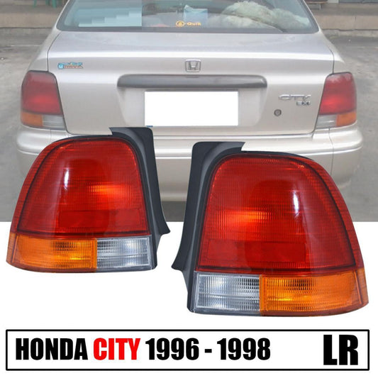 Tail Lamp Rear Light Pair LH RH For Honda City 1996 1997 1998 Sedan 3A2
