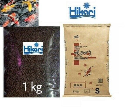 Saki Hikari Fish Food 1 kg Size S Accelerated Growth Sinking Food Pellets Best