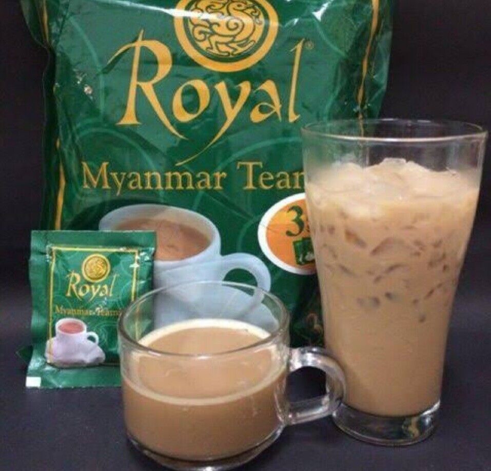 Burmese Teamix Royal Myanmar Tea Milk 3 In 1 Halal Drink Beverage Hot Cool