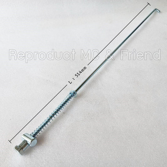 Rear Brake Rod Cable New (L:514mm) For Yamaha RX100