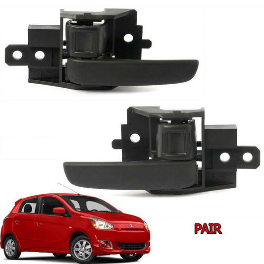 2012-15 For Mitsubishi Mirage Attrage Sedan Inner Door Interior Door Handle Pair
