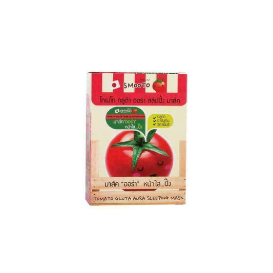 Smooto Tomato Gluta Aura Sleeping Mask 10 ml x 6