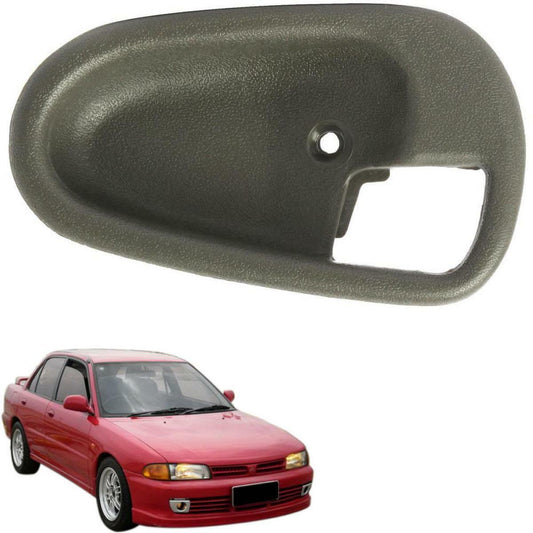 91 92 93 94 Fit Mitsubishi Lancer E-car Door Handle Trim Interior Bowl Gray RH