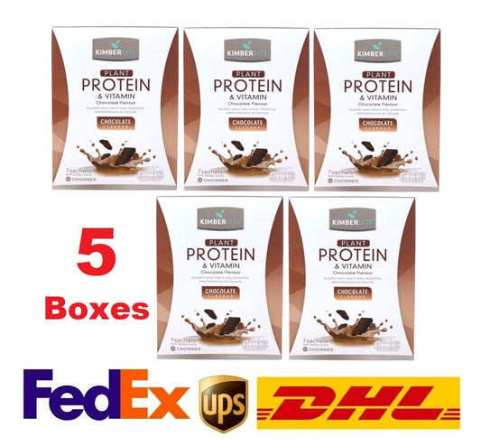 5x Kimberlite 5 Protein Vitamins Chocolate High Protein Weight Loss delicious