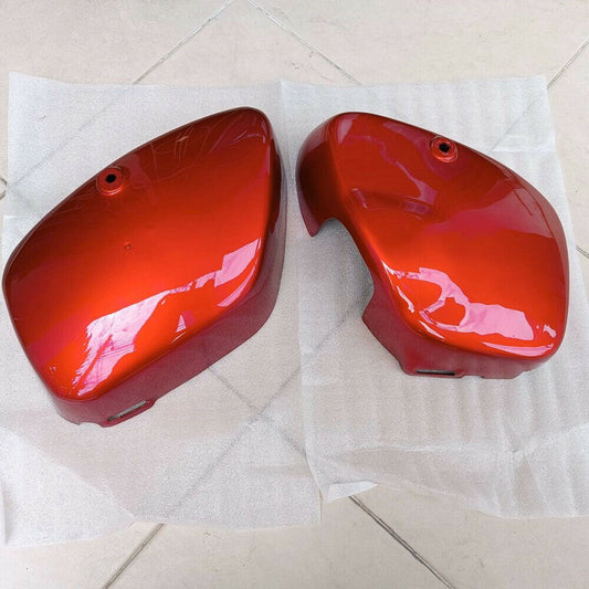 Suzuki FR80 FR80N FR80X Frame Side Cover LH+RH - Red