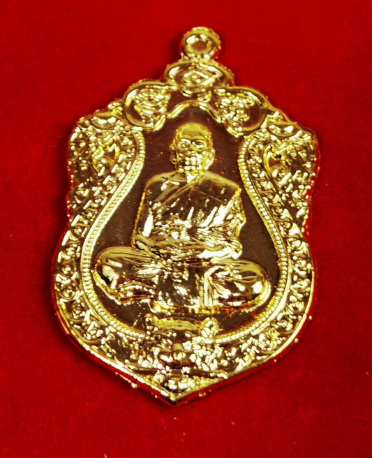Tiger Sword Coin Phra LP Pat Phat Monk Talisman Thai Magic Lucky wealth LAmulet