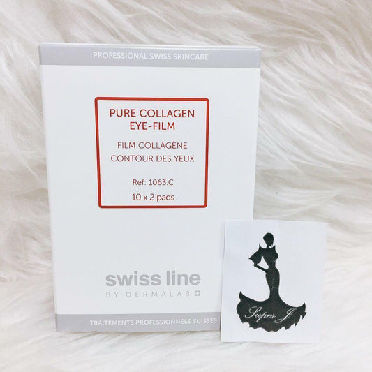 Swiss Line Pure Collagen Eye Film 10pcs Salon #ibea