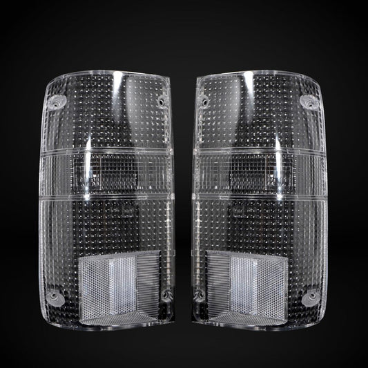 Clear Tail Light Lamp only Lens For Toyota Hilux LN85 RN90 pickup 1989-1997