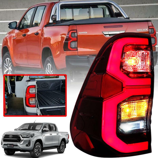 Rear Tail Lights Lamp LED Left LH For Toyota Hilux Pickup UTE SR5 2015-2021