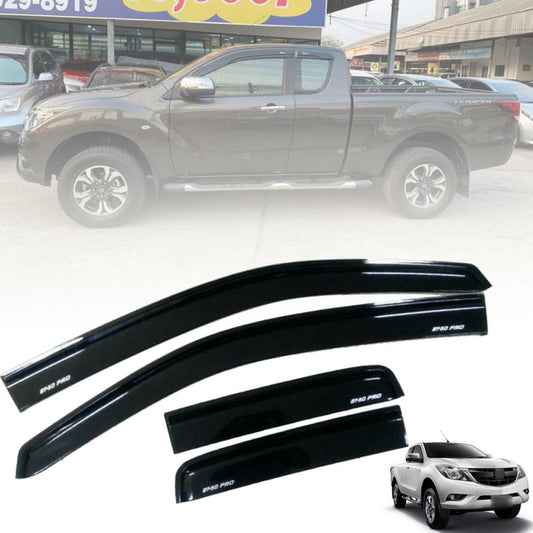 Wind Deflector Rain Sun Visor For Mazda BT50 BT-50 Pro Pickup Cab 2012-2019