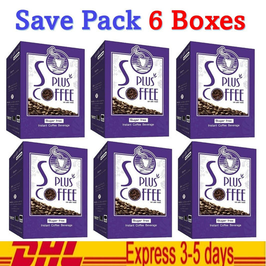 6 x Bota-P S Plus Coffee Burn Diet Weight Management Control Slim Beauty Shape