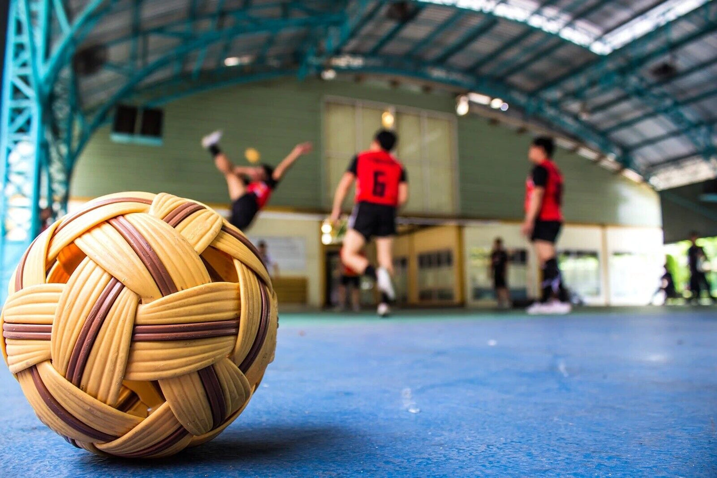Sepaktakraw Sepak Takraw kick volleyball ball Sport Asian Games Outdoor Indoor