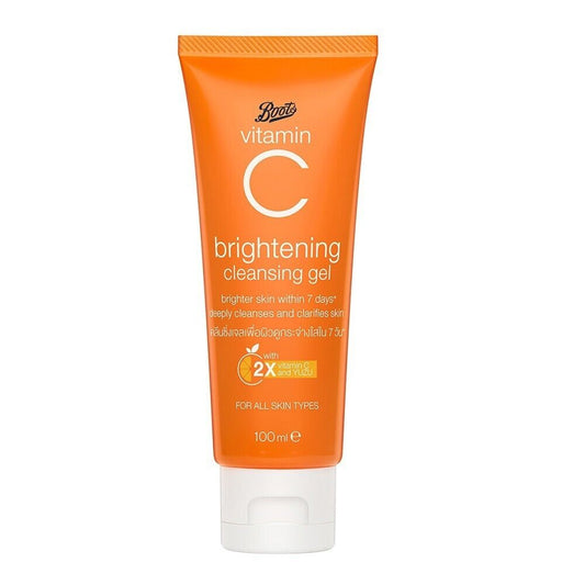 Boots Vitamin C Brightening Cleansing Gel Cleanser Brightening Skin 100 ml