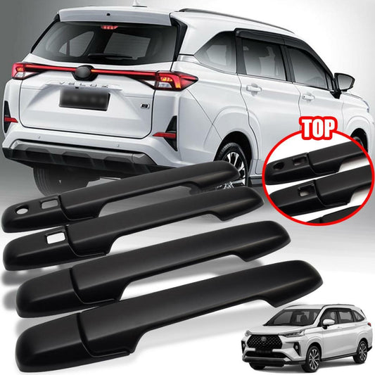 Doors Handle Side Cover Trims Sensor Black For Toyota Avanza Veloz 2022 TOP 8PCS