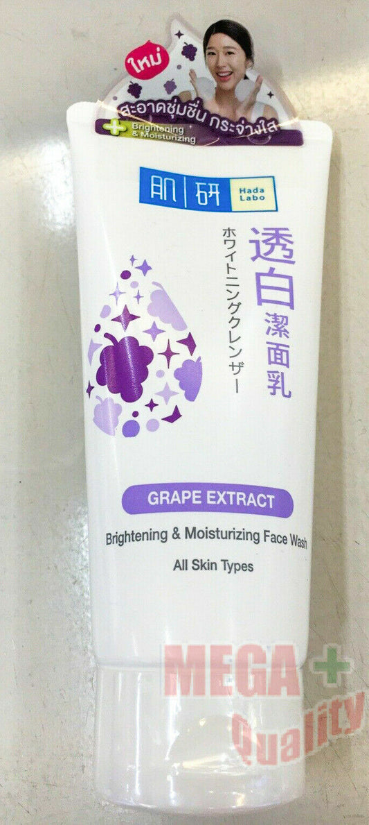 100g. Hada Labo Brightening And Moisturizing Face Wash Foam Grape Extract