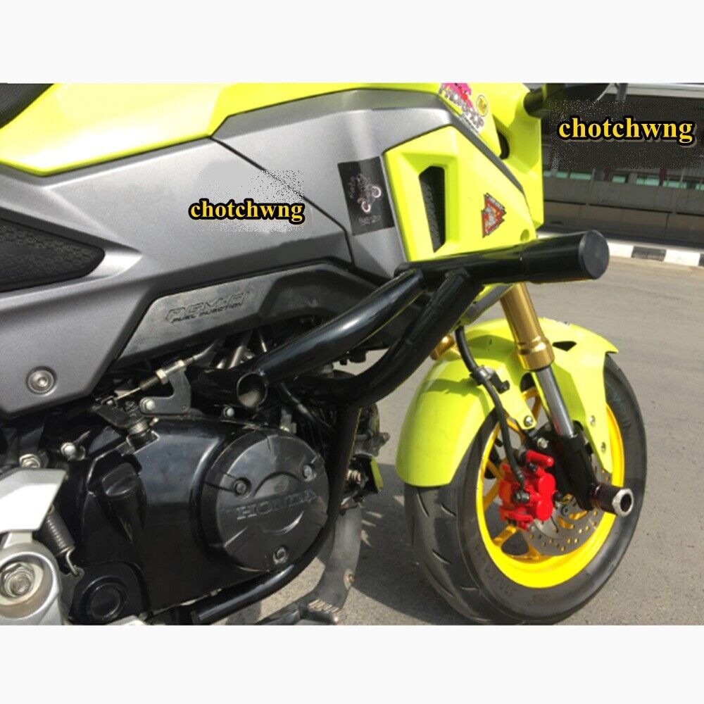 Honda Grom Crash Cage (Fits : 13-20) Motorcycle Subcage Stunt Part Black Steel