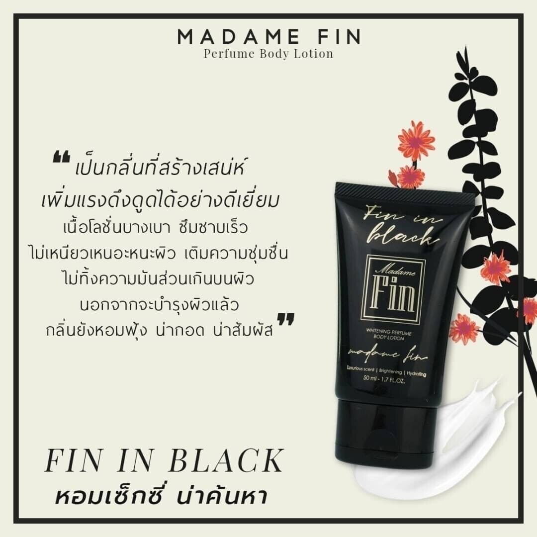 Madam Fin Body Lotion Perfume Whitening fragrant unique charming attractive