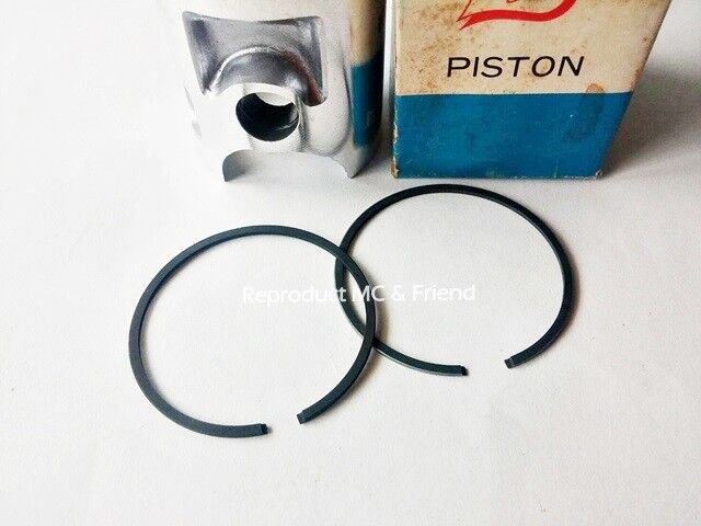 Yamaha RX100 Piston+Ring+Pin+Clips Set Size Oversize 0.50 (Diameter = 52.50mm.)
