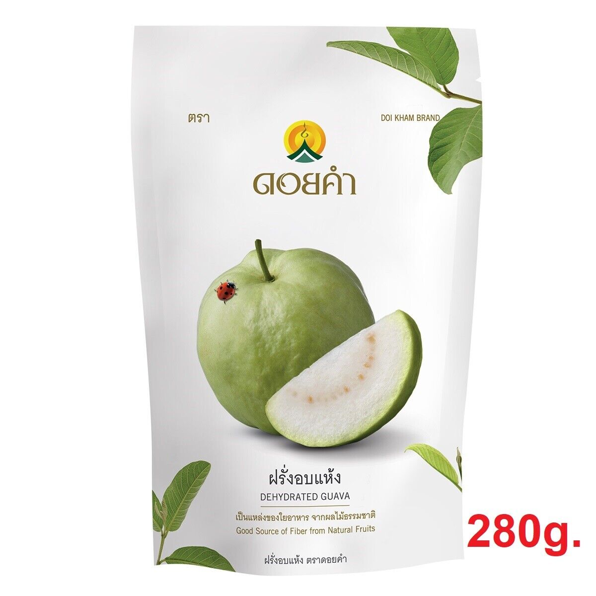 Doi Kham Fruit Dehydrated Snack Delicious taste no color artificial flavor added