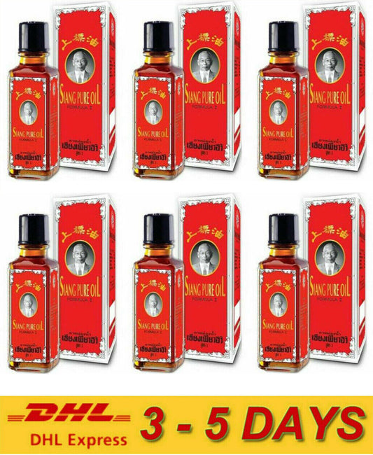 6 x 25cc. Siang Pure Oil Formula 1 Thank you.