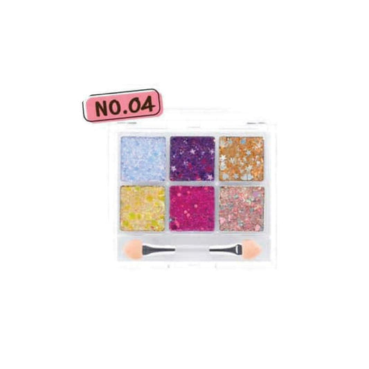odbo Traveller s Eyeshadow Palette OD296 #04 6.5 g or 0.23 oz