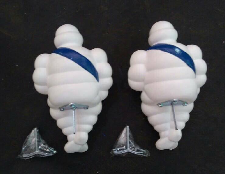 10" Michelin Man Doll Figure Blue Bibenddum Tire Light Car Truck Bus Gift