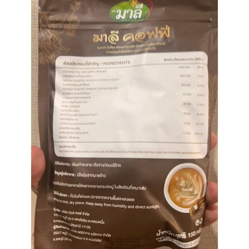 10x Malee Tea Detox Thai Herbal Organic Instant Cleanse Colon Weight Control DHL