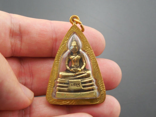 Collectibles Thai Buddha LP Sothorn Jewelry Pendant Luck Religion Success Amulet