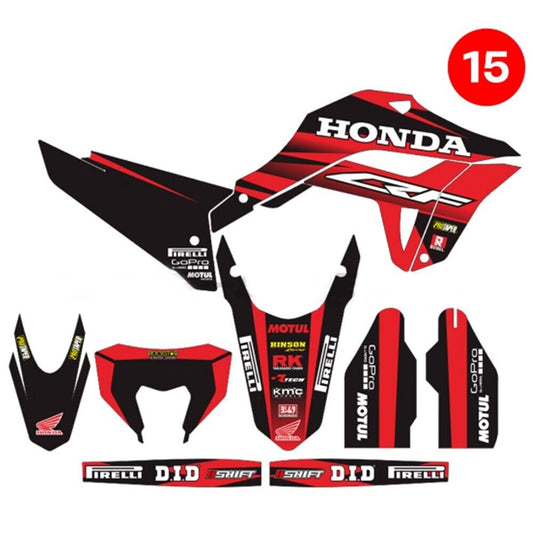 Stickers Decals For Honda CRF300L Motocross Graphics Set Whole Bike Accessories