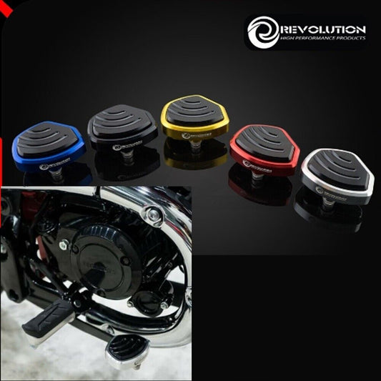 Rear Brake Pedal Pad Cover Fit For Honda Monkey 125 / 4-5 gears Pedals Footrests