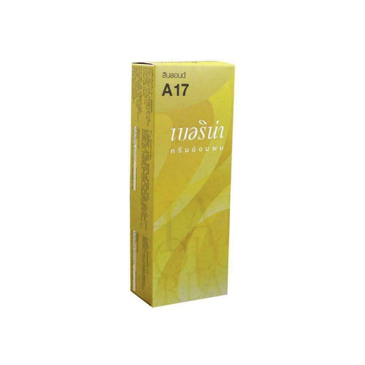 Berina Hair Color Cream A17 Blonde 60 ml Hair Dye Super Permanent Fashion