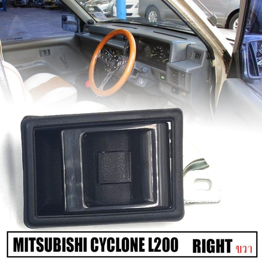 Black RIGHT Inner Door Handle FIT Mitsubishi L200 Mighty Max 1986-1994 Pickup