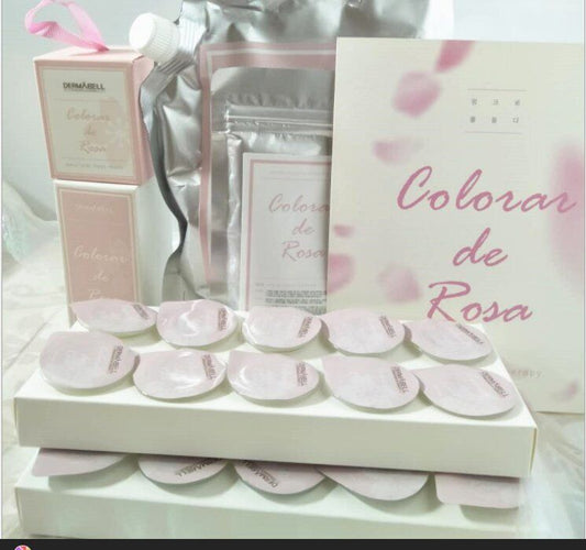 Korea Dermabell Colocan de Rosa Brightening Peel Set ???? #ibea