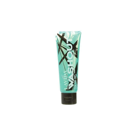 Lavida Washout Color Gel Green 100 g washed off easily no dry and damaged.