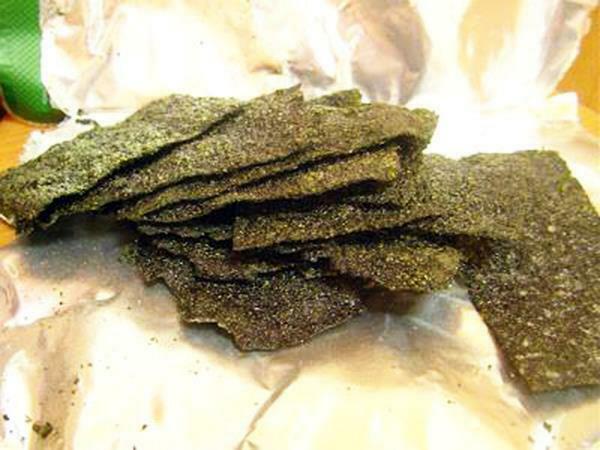 2 x TAO KAE NOI Fried Seaweed Crispy Seaweed Snacks Japanese Style HOT SPICY 14g