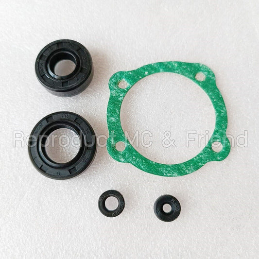 Set 5 pcs Oil Pump Seal & Gasket Repair Kit For Yamaha RX100 RXS RX-S RXK RX-K