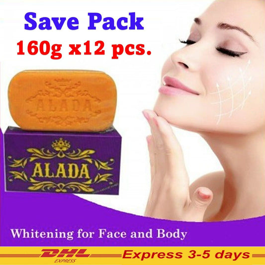 12X ALADA Soap Authentic 100%Naturals Nourishing & Moisturizing Age Defying 160g