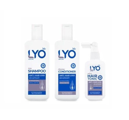 2xLyo Shampoo Conditioner Hair Tonic Help for Dandruff, thinning hair, hair loss