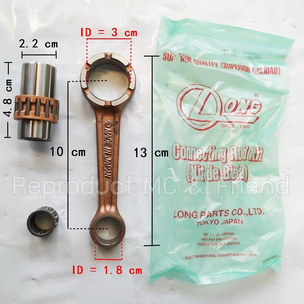 Yamaha DT100 ('74-'83) MX100 ('74-'81) LT2 LT2M ('72) Connecting Rod Kit Japan