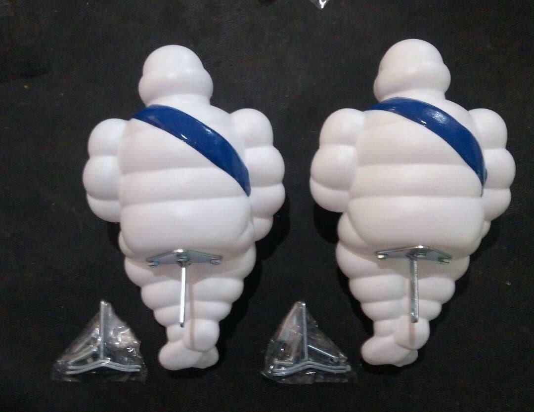 10" Michelin Man Doll Figure Blue Bibenddum Tire Light Car Truck Bus Gift