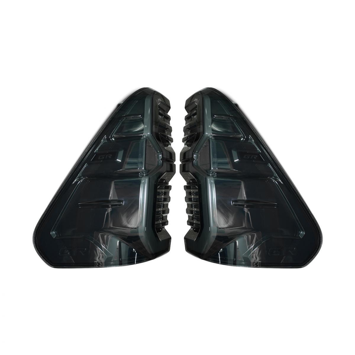 Tail Lamp Rear Light LED Smoke Lens GR Pair For Toyota Hilux SR Pickup 2015-2023