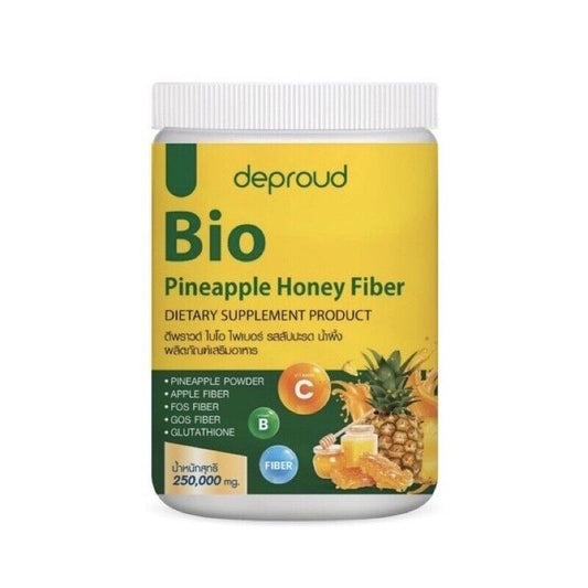 Deproud Bio Pineapple Honey Fiber Vitamin B C Delicious, useful, refreshing 250g