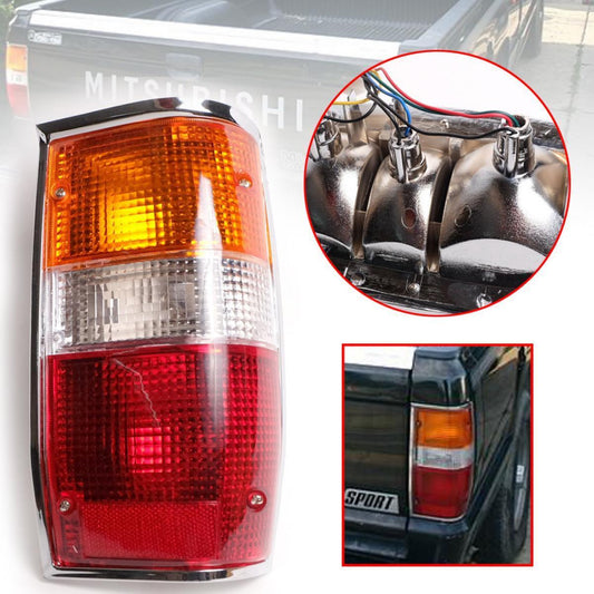 Tail Lamp Light Chrome Edge Right RH For Mitsubishi Mighty Max Pickup 1987-1995