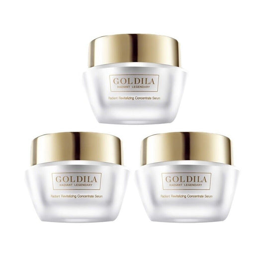 3x Goldila Serum Skin Care for people over 40 years old wrinkles, lift & tighten